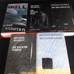Bücherkiste Henning Mankell Büchergilde (5 x HC)