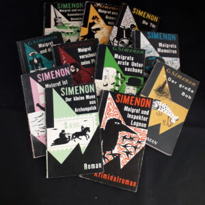 Bücherkiste Simenon/Maigret (11 x K&W Originalausgaben)