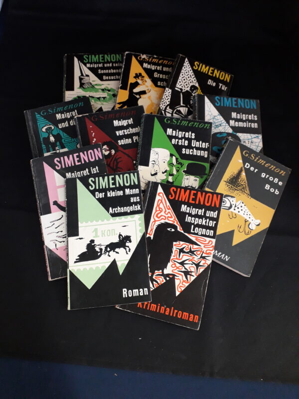 Bücherkiste Simenon/Maigret (11 x K&W Originalausgaben)