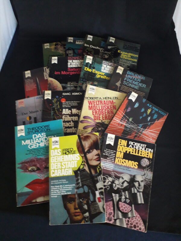 Bücherkiste Science Fiction Heyne Verlag 1 (15 x TB)