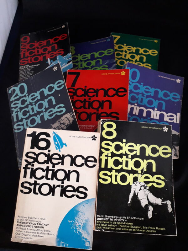 Bücherkiste Science Fiction Anthologien (8 x TB)
