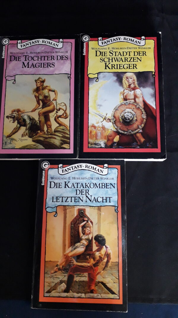 Wolfgang E. Hohlbein/Dieter Winkler: Saga von Garth und Torian (Bd. I - III)