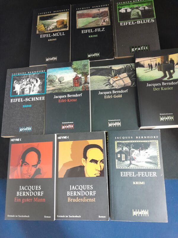 Jacques Berndorf Bücherkiste 2 (9 x TB)