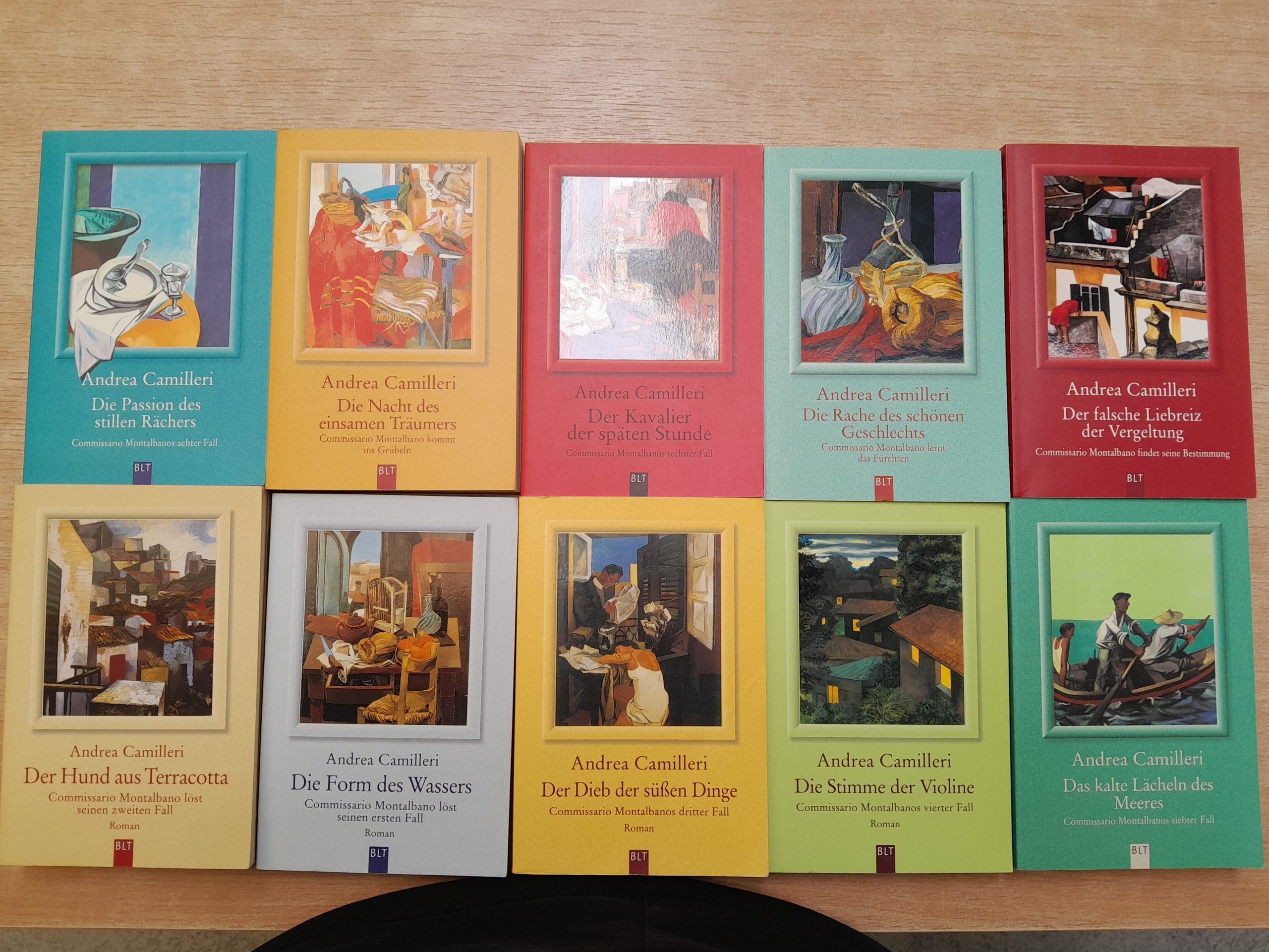 Bücherkiste Andrea Camilleri (10 x TB)