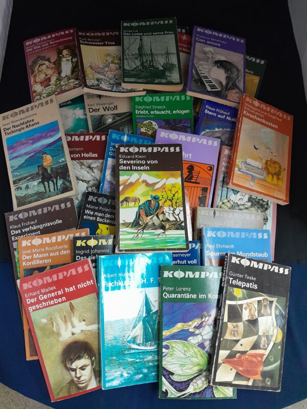 Kompass-Taschenbücher Bücherkiste (33 x Titel)