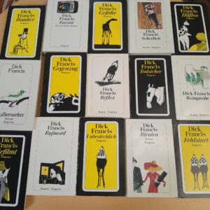 Dick Francis Bücherkiste (15 x TB/HC)