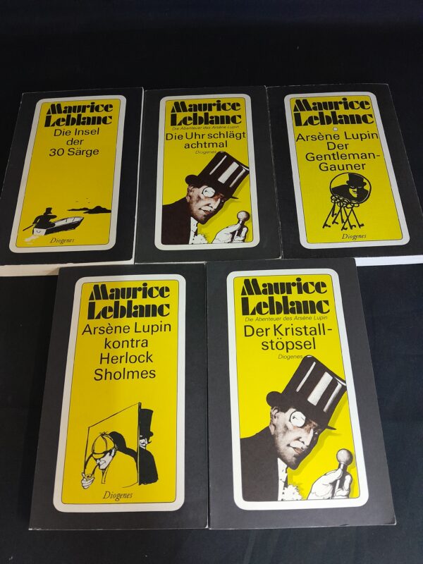 Maurice Leblanc Krimi Bücherkiste (5 x TB)