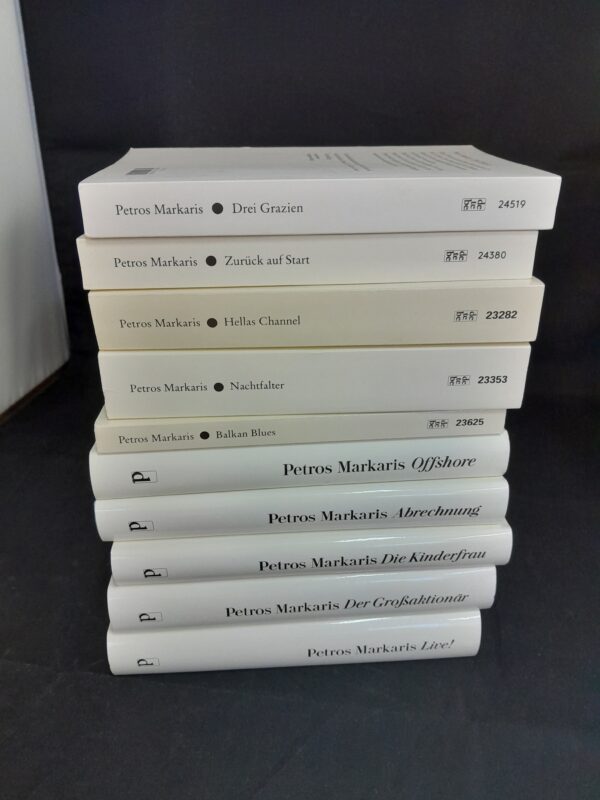 Petros Markaris Krimikiste (10 x HC + TB)
