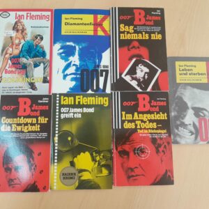 James Bond Paket (7 Romane im TB))