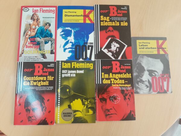 James Bond Paket (7 Romane im TB))