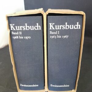 Hans Magnus Enzensberger: Kursbuch (2 Bände 1965-1967/1968-1970)