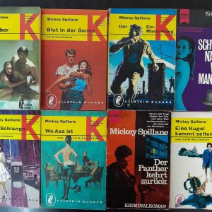Mickey Spillane-Bücherkiste (8 x TB)