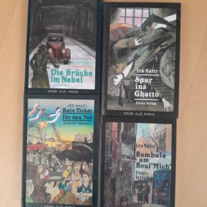 Kleines Léo Malet Buchpaket (4 x Romane)