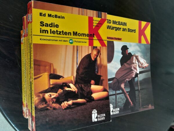 Große Ed McBain Bücherkiste (25 x TB)