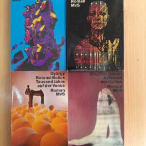 Kleine Science Fiction-Kiste (4 Paperbacks aus dem Verlag Marion von Schröder