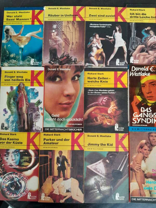 Donald E. Westlake Krimikiste (12 x Ullstein TB/MitternachtsBücher)
