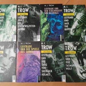 M.J. Trow Bücherpaket (8 x TB)
