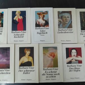 Barbara Vine Bücherkiste (9 x Diogenes-TB)