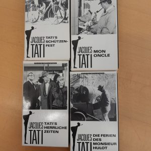 VHS-Filmpaket Jacques Tati (4 x Filme)