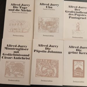 Alfred Jarry Bücherkiste (6 x TB Zweitausendeins)
